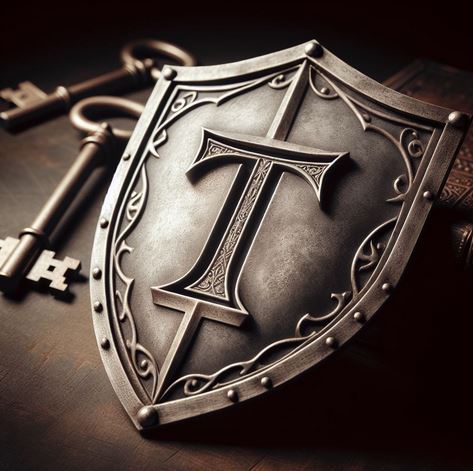 Thompson Security & Service logo ( Schild/ Schlüssel) steht für
Sicherheitsdienst/ Schlüsseldienst /
Schlüsselverwahrung / Versteigerungen/
& Facility Management
in Dinkelsbühl & Mittelfranken